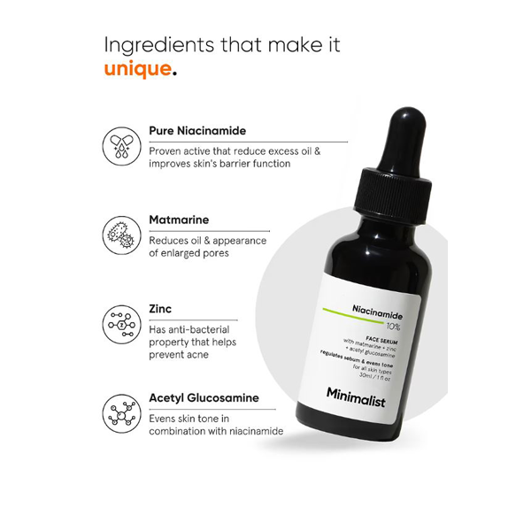 Minimalist 10% Niacinamide Serum 30ml