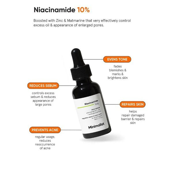 Minimalist 10% Niacinamide Serum 30ml