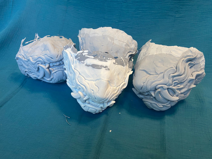 MISCAST DISCOUNTED SNARL BLANK MASKS