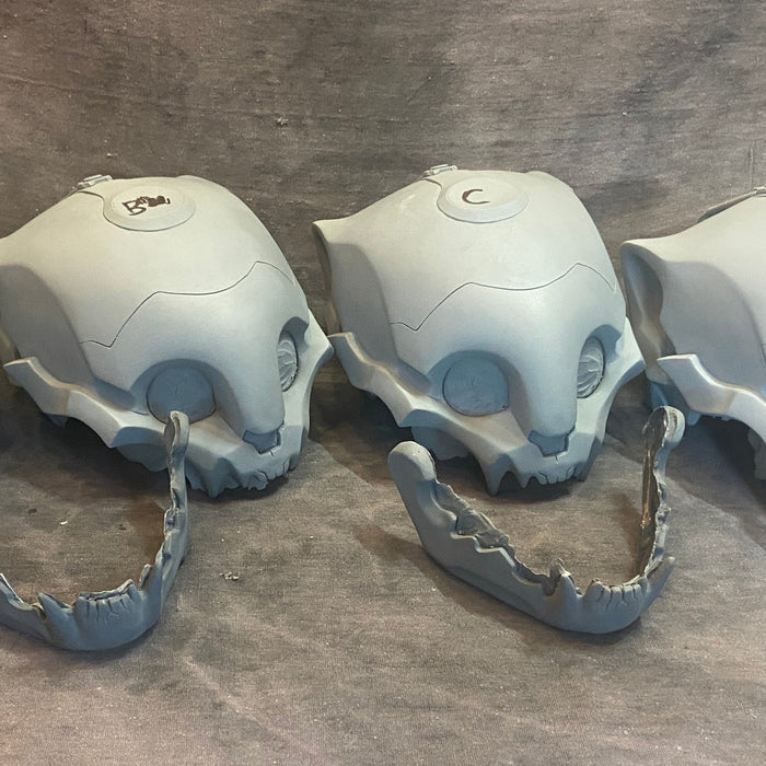 MISCAST SPACE CAT HELMET BLANK KIT- READY TO SHIP- DISCOUNTED