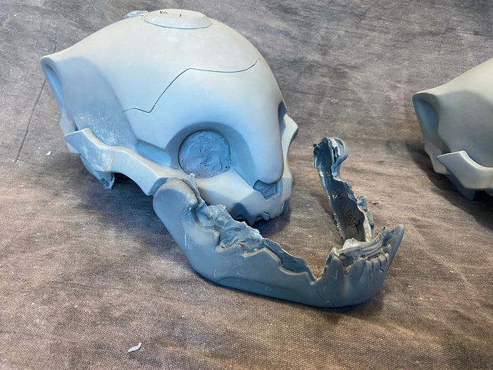 MISCAST SPACE CAT HELMET BLANK KIT- READY TO SHIP- DISCOUNTED