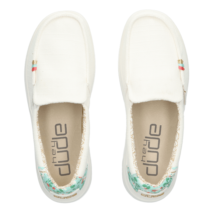 Misty Rise Dames Instappers Azure White