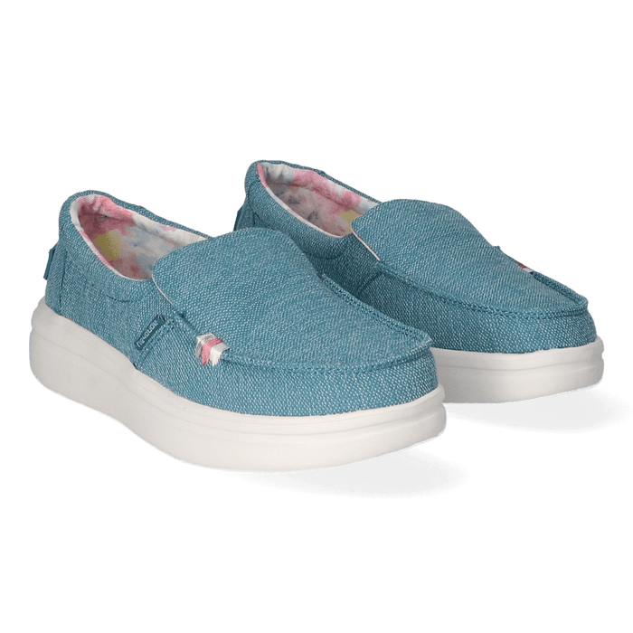 Misty Rise Dames Instappers Tropical Blue