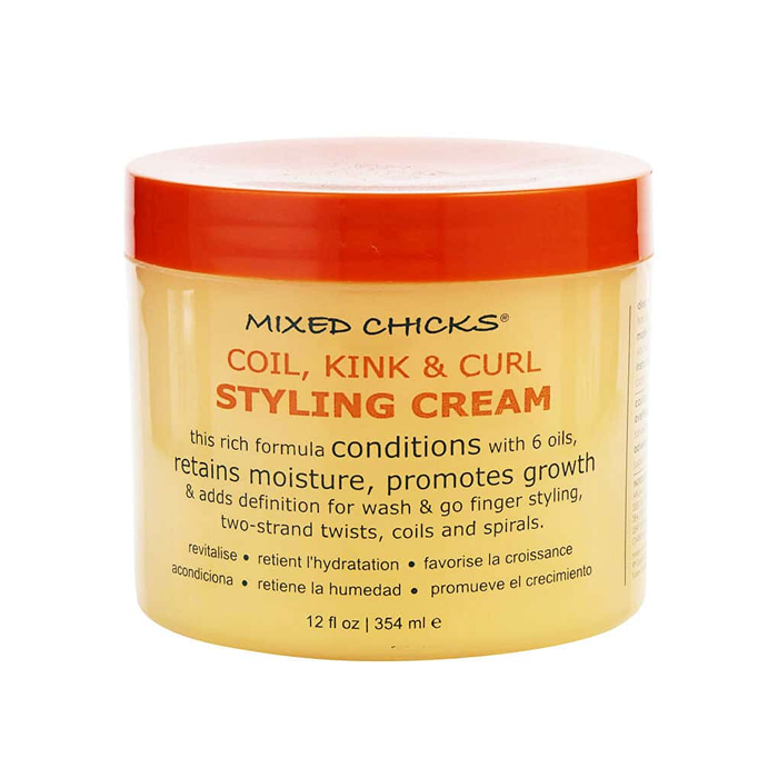 MIXED CHICKS Coil, Kink & Curl Styling Cream 12oz