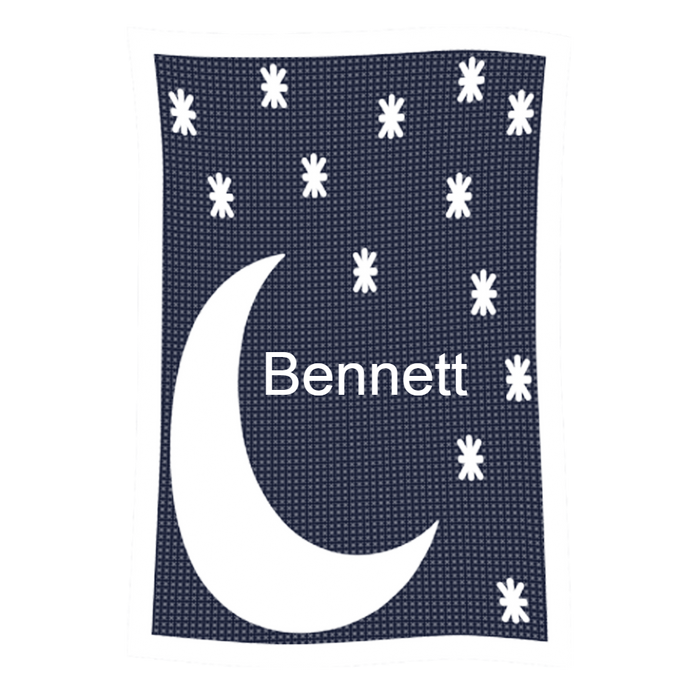 Moon and Stars Blanket
