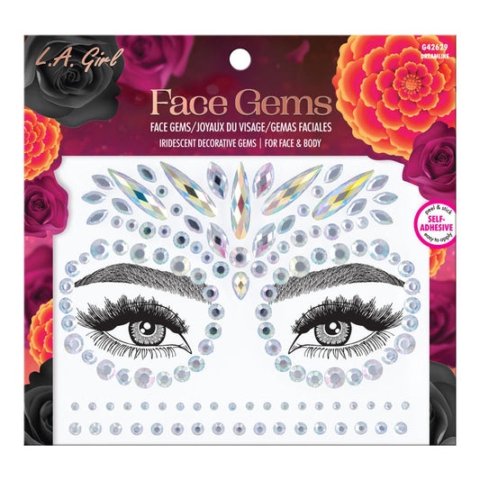 Moonlit Bloom Collection - Face Gems (whole face)