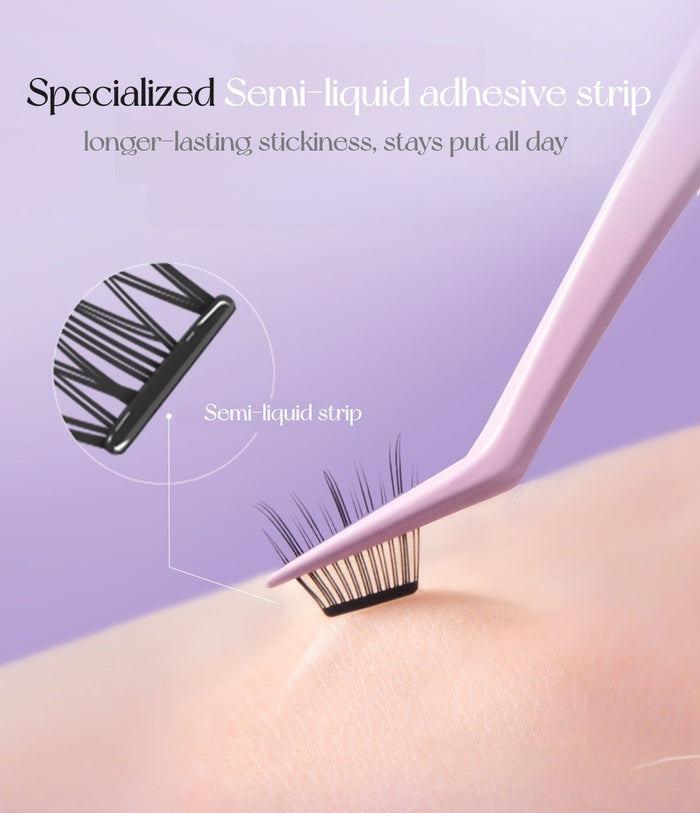 MR.WISH Native Thin Flakes Glue-free False Eyelashes T5678