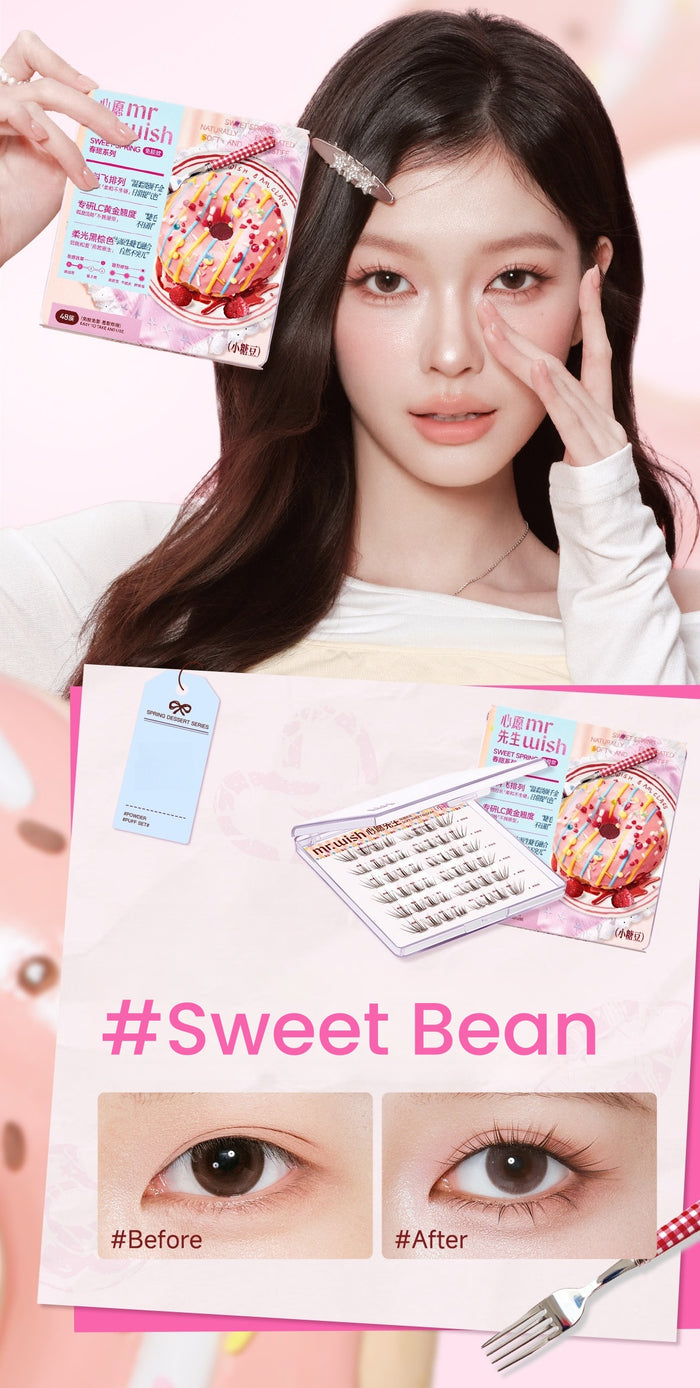 MR.WISH Sweet Spring Collection Natural Glue-free False Eyelashes T5753