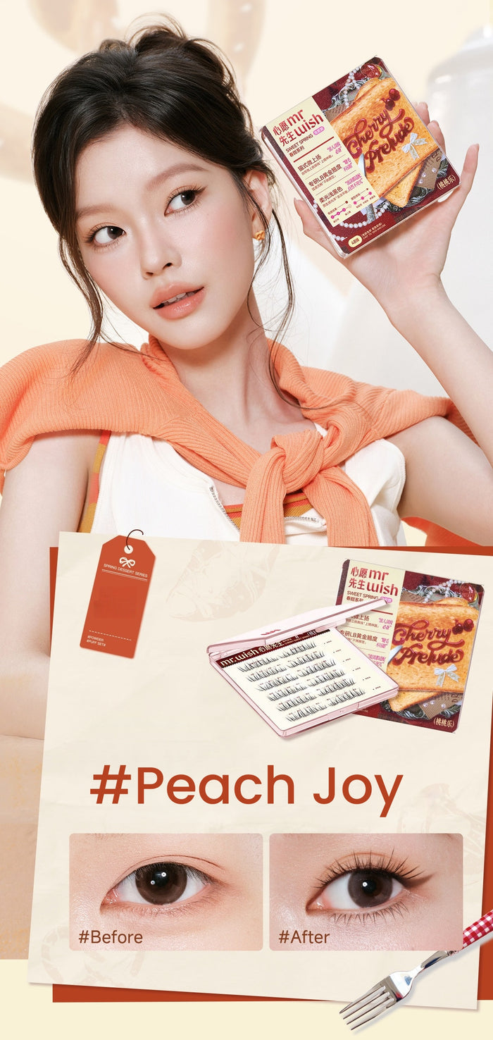 MR.WISH Sweet Spring Collection Natural Glue-free False Eyelashes T5753