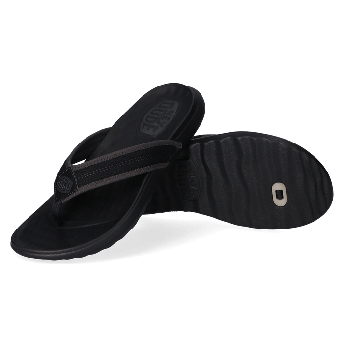 Myers Flip Sport Mode Heren Slippers Black/Black