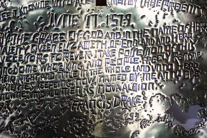 Mystery of the Plate of Brass with foil Replica by Edward Von der Porten and James M. Spitze