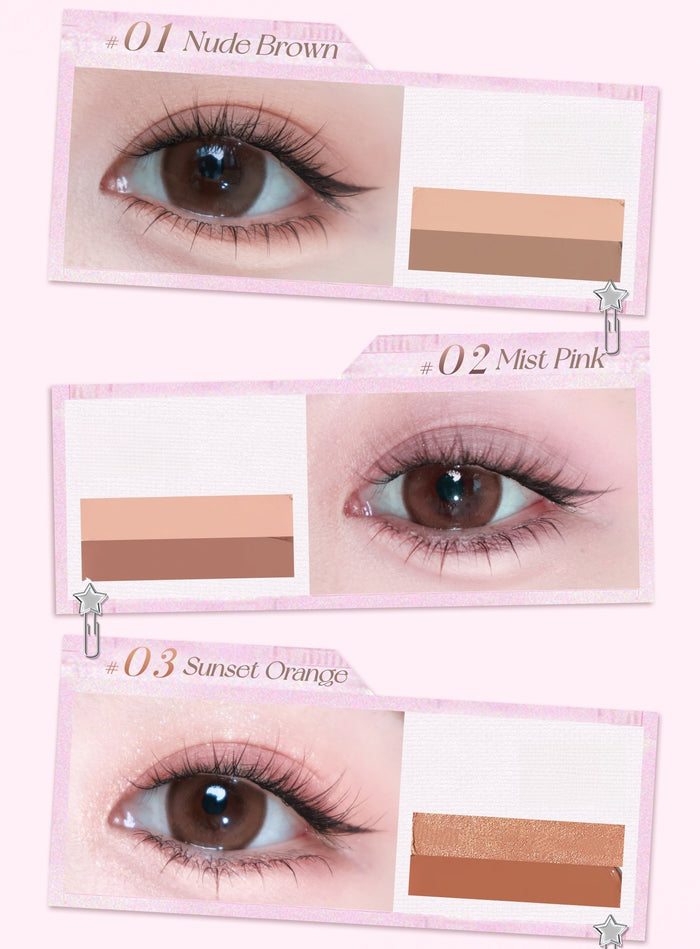 NEIYOU Long-wear Moist Double-head Eyeshadow Stick T5814