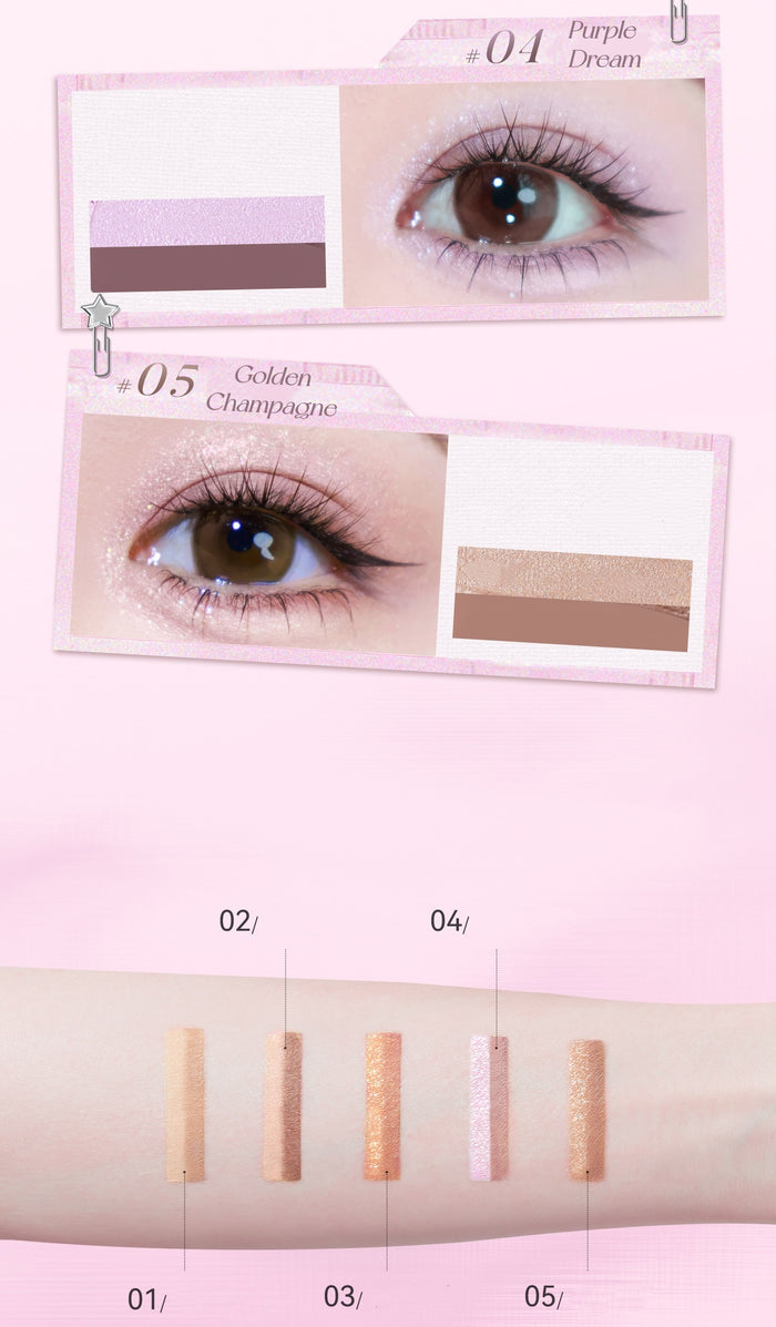 NEIYOU Long-wear Moist Double-head Eyeshadow Stick T5814