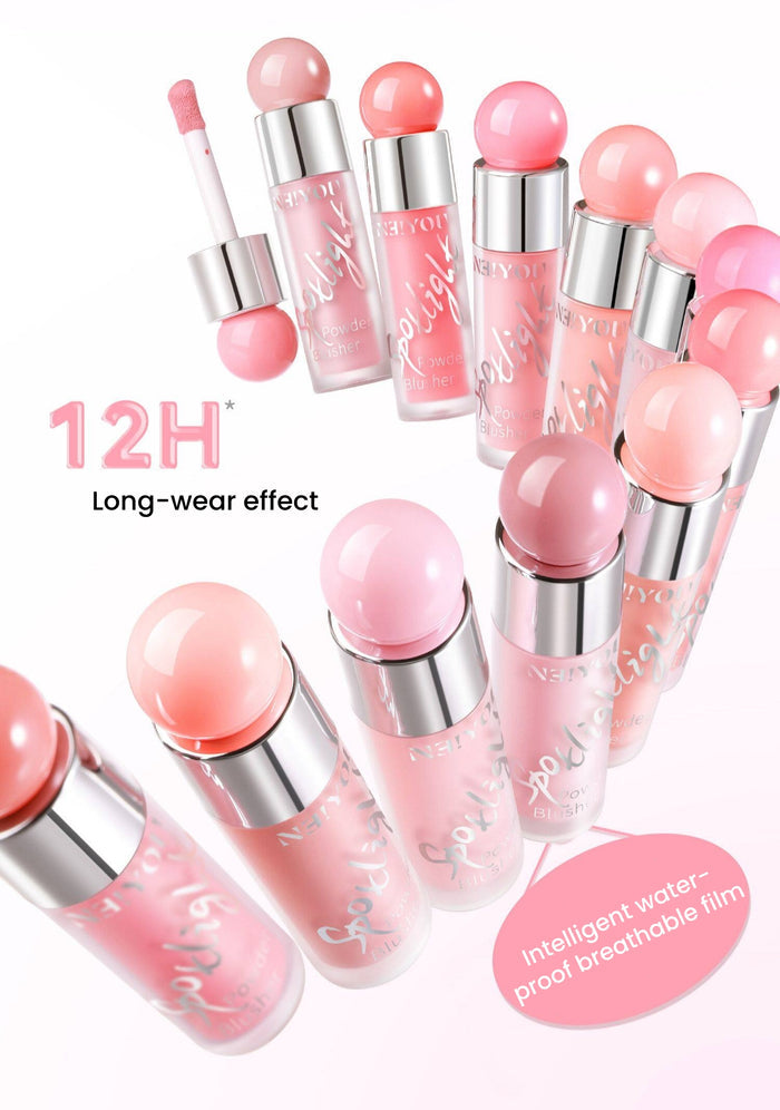 NEIYOU Long-wear Moist Glossy Liquid Blusher T5821