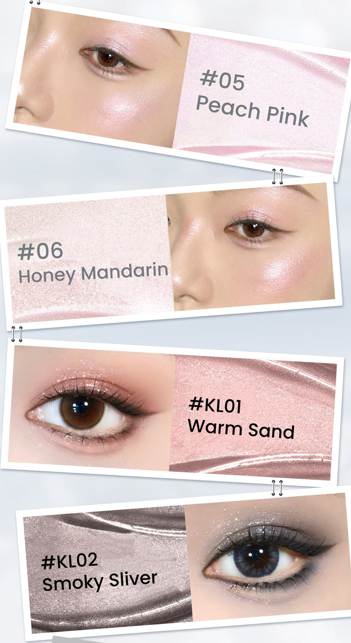 NEIYOU Waterproof Pearlescent Shimmer Shiny Highlighter Liquid T5812