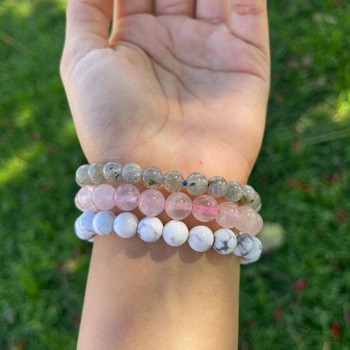 New Beginnings - Intention Bracelet Set - 8mm