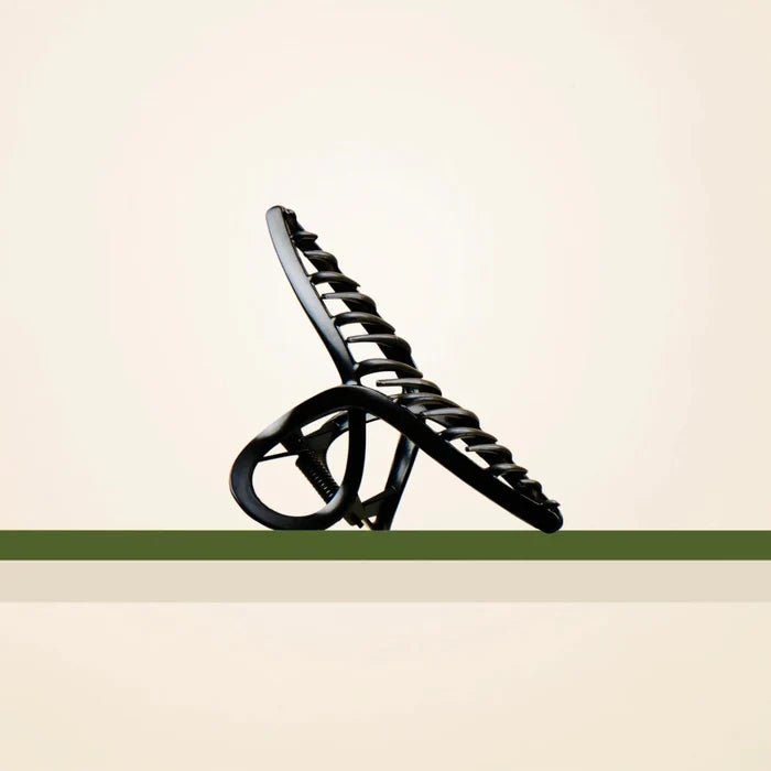 Noir Claw Clip - Black - Number 4 Hair Care