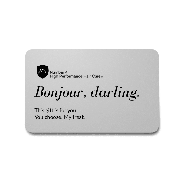 Number 4 E - Gift Card - Number 4 Hair Care