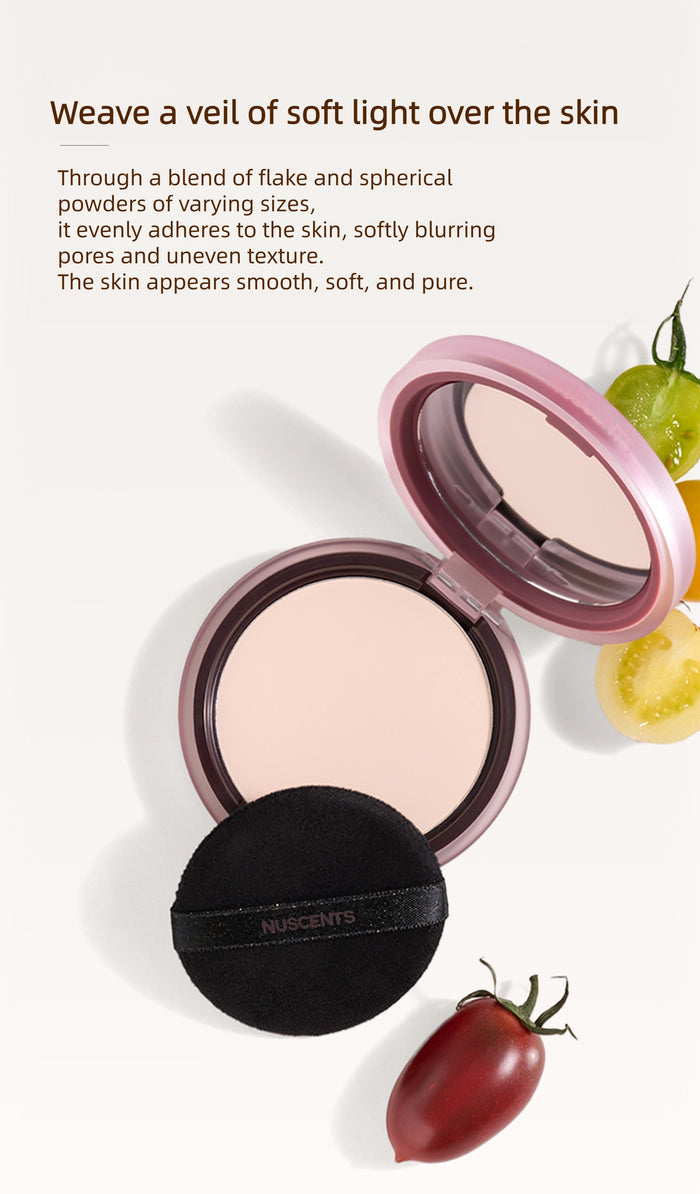 NUSCENTS Oil-control Mist Ripple Pressed Powder T5760