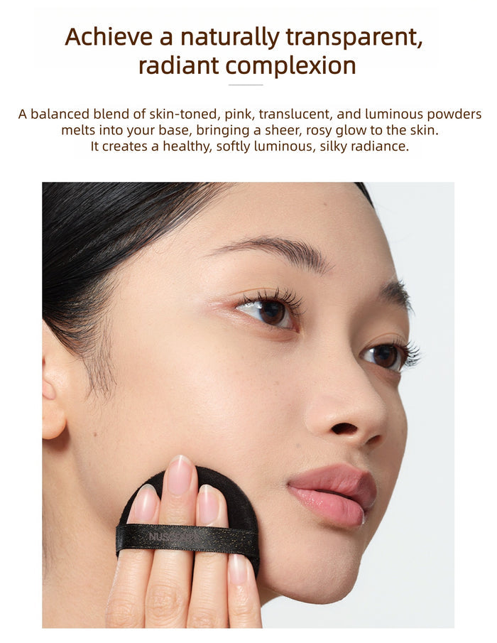 NUSCENTS Oil-control Mist Ripple Pressed Powder T5760