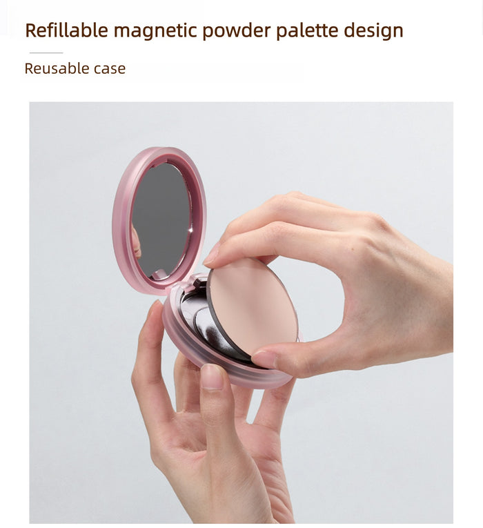 NUSCENTS Oil-control Mist Ripple Pressed Powder T5760