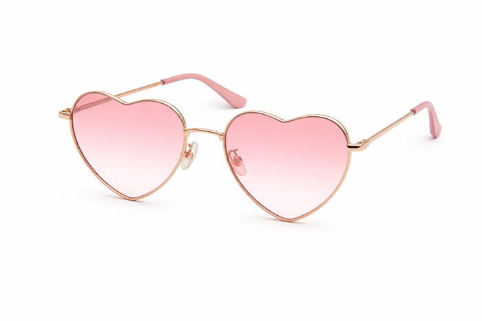 Occhiali Cuore Pink