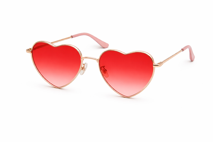 Occhiali Cuore Red