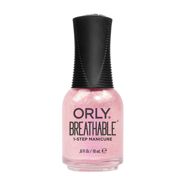 ORLY CANT JET ENOUGH BABY PINK SHIMMER BREATHABLE NAIL POLISJ