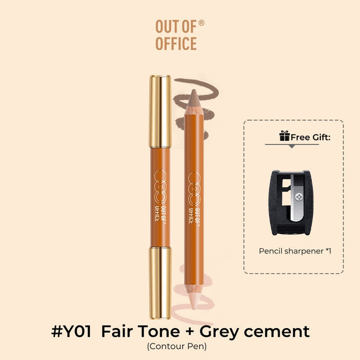 #Y01 Fair Tone + Grey Cement (Contour Pen)