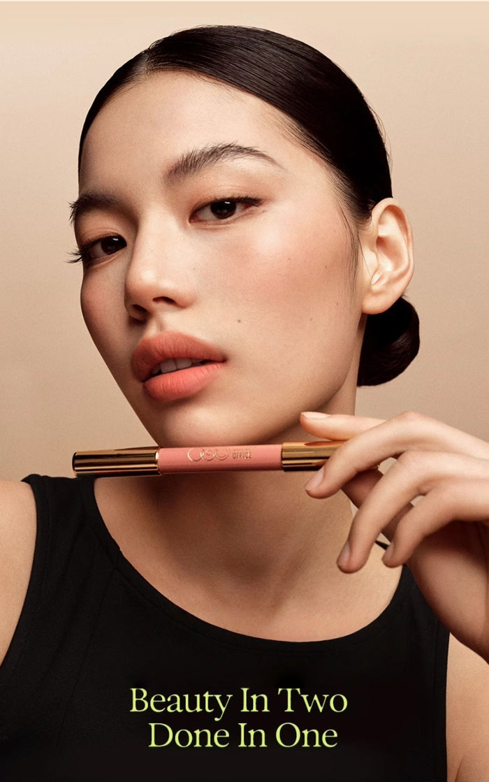 OUT-OF-OFFICE Double-head 3D Contour & Highlighter Pen T4818