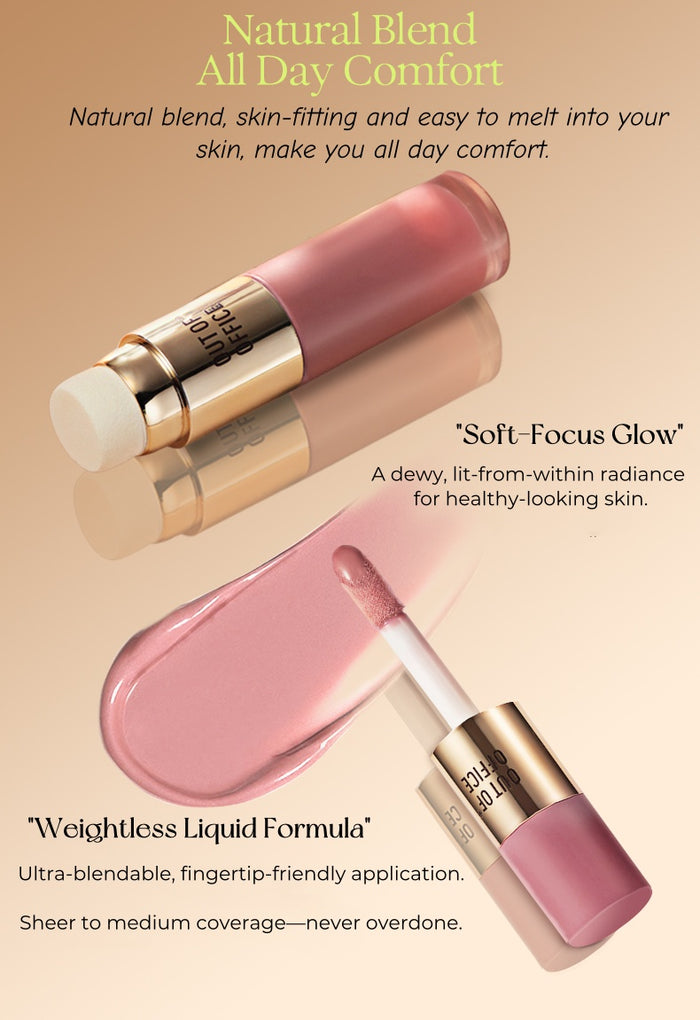 OUT-OF-OFFICE Multi-use Liquid Blusher & Highlighter T4809