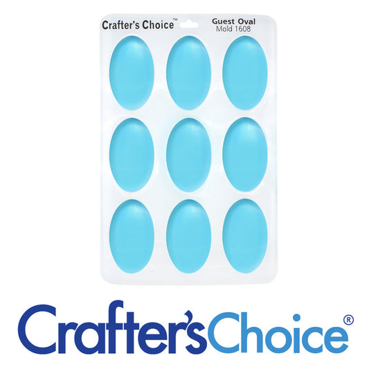 Oval Guest Silicone Mold 1608