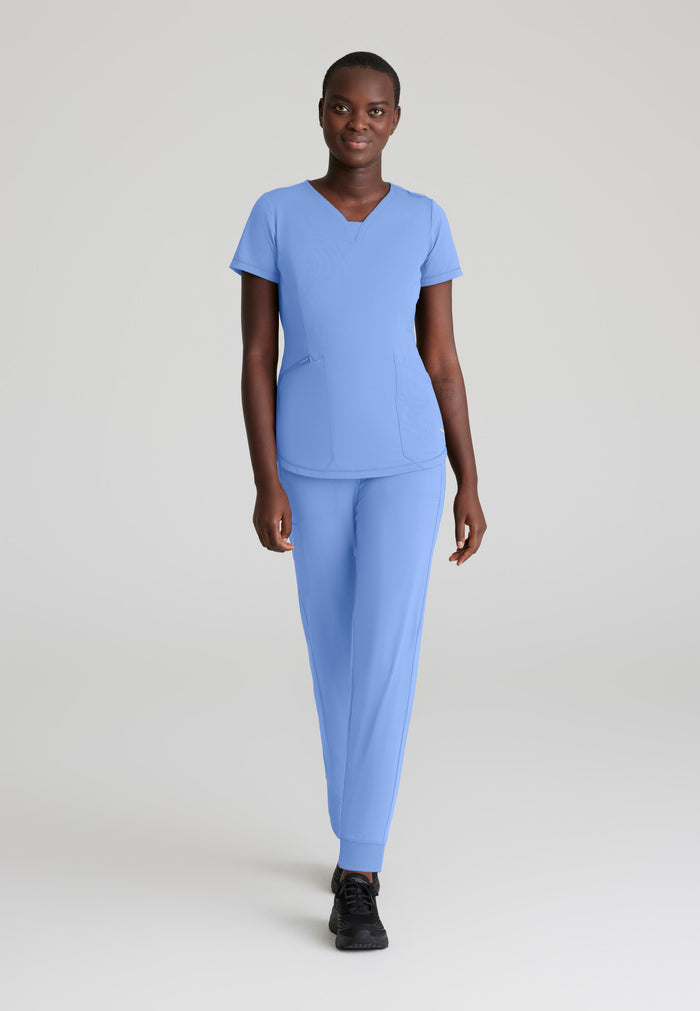 Pace Knit Jogger - Ciel Blue - Grey's Anatomy Scrubs