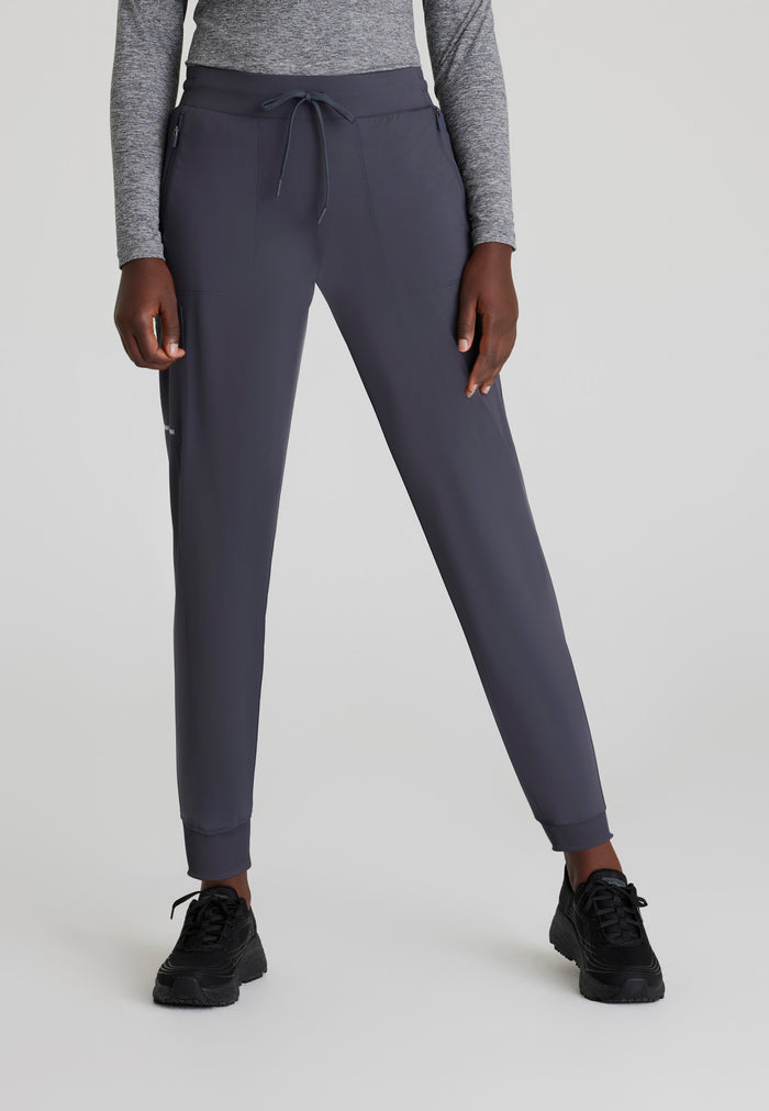 Pace Knit Jogger - Pewter - Grey's Anatomy Scrubs