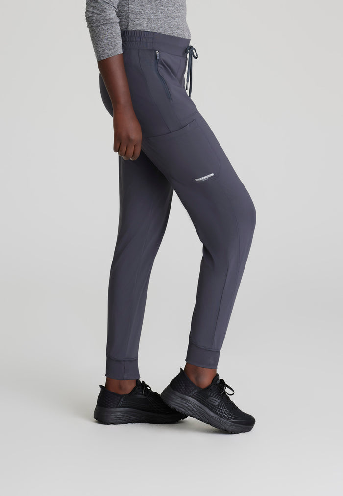 Pace Knit Jogger - Pewter - Grey's Anatomy Scrubs