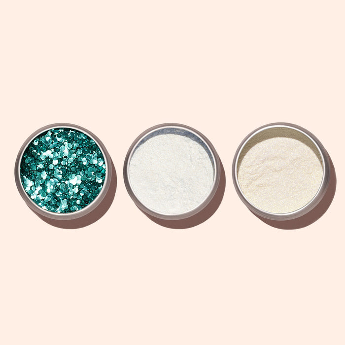 Paillettes biodégradables Turquoise