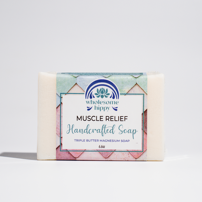 Pain & Muscle Relief Triple Butter Soap 6.6oz