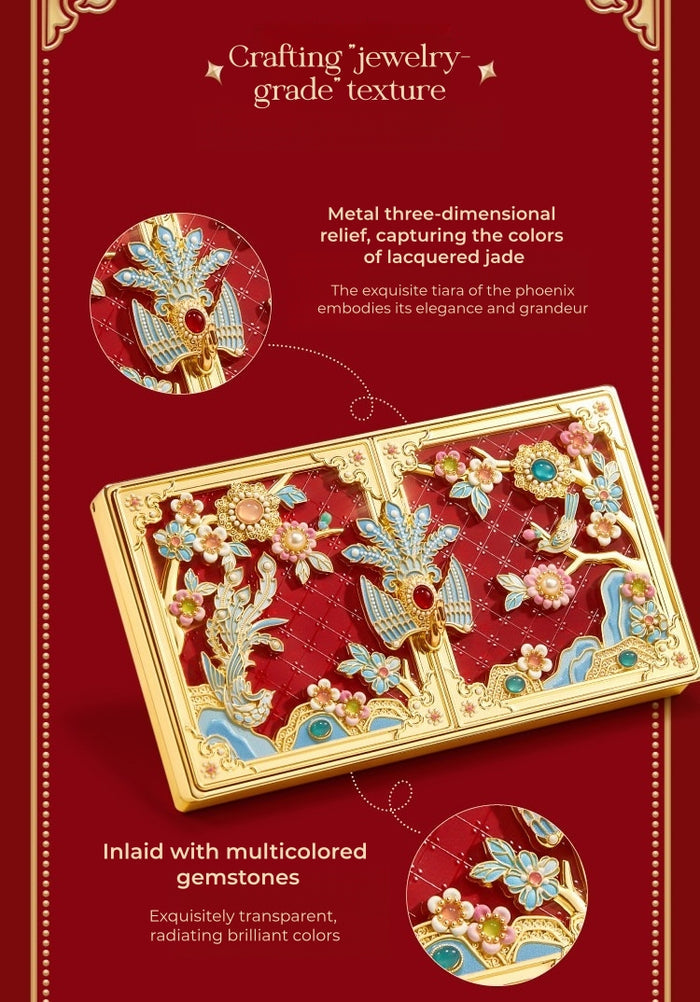 PALACE MUSEUM Phoenix Crown Collection 8-color Eyeshadow Palette T5497