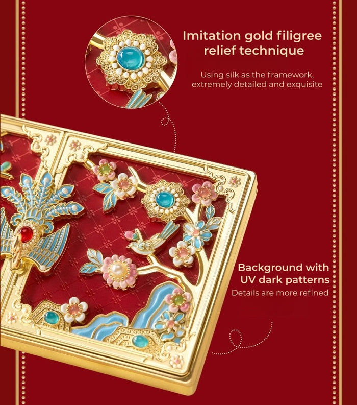 PALACE MUSEUM Phoenix Crown Collection 8-color Eyeshadow Palette T5497