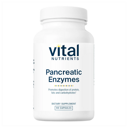Pancreatic Enzymes 1000mg (full strength) by Vital Nutrients
