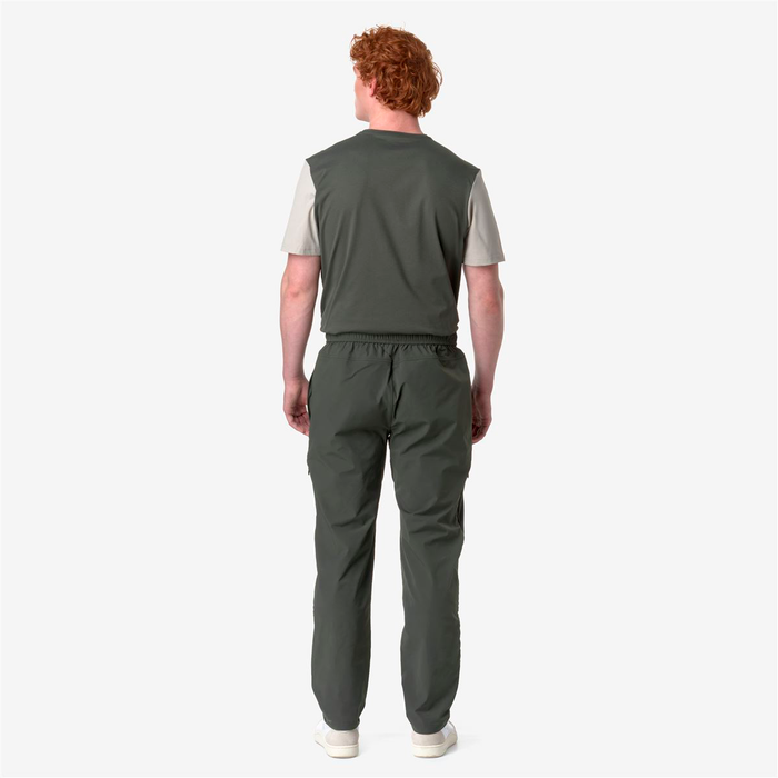 Pantalón K-Way Leonardo Fioravanti Med Green Blackish