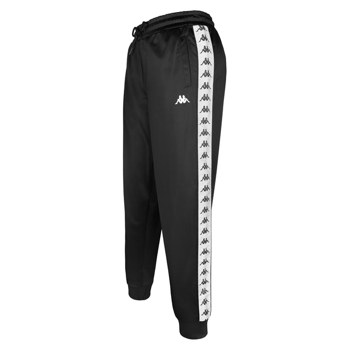 Pantalón Women Kappa II Banda Black White Black