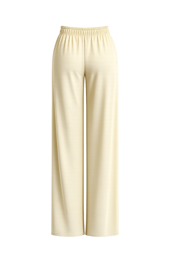 Pantalone Palazzo Tuta Giallo