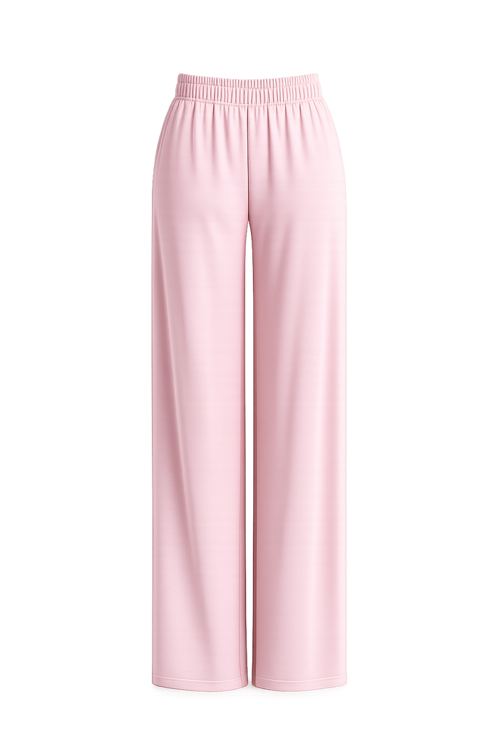 Pantalone Palazzo Tuta Rosa