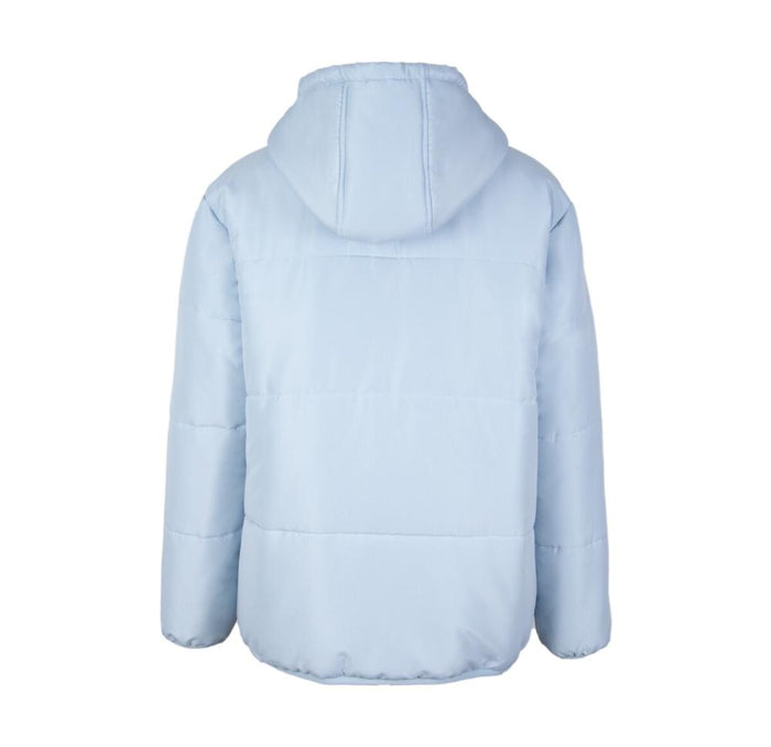 Parka Women Full Zip Light Blue