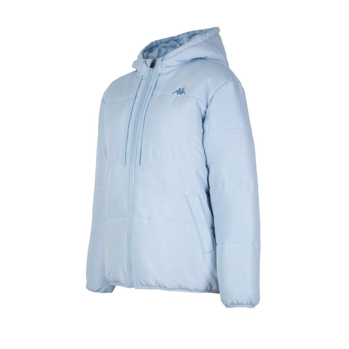 Parka Women Full Zip Light Blue