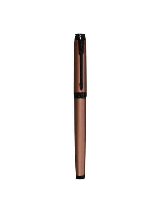 Parker Ambient Rose Gold Black Trim Ballpoint Pen Medium Nib