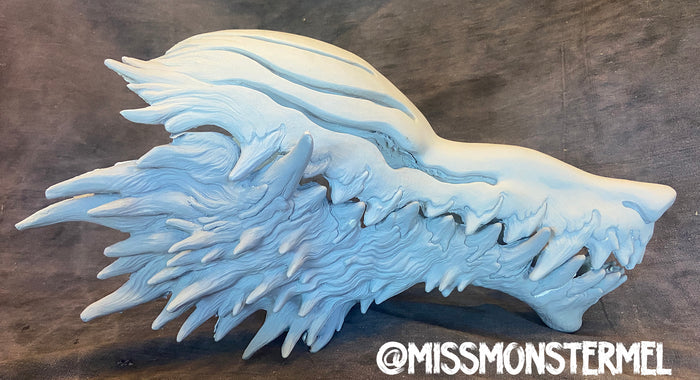 PATREON-FLUXWOLF BLANK MASK KIT PREORDER **8-12 WEEK PRODUCTION TIME**