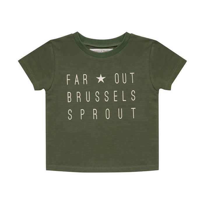 Pearson & Pearson Theo T-Shirt - Rock Moss