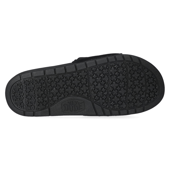 Phoenix Basic Knit Heren Slippers Black